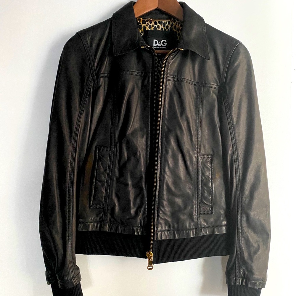D&G Leather Jacket